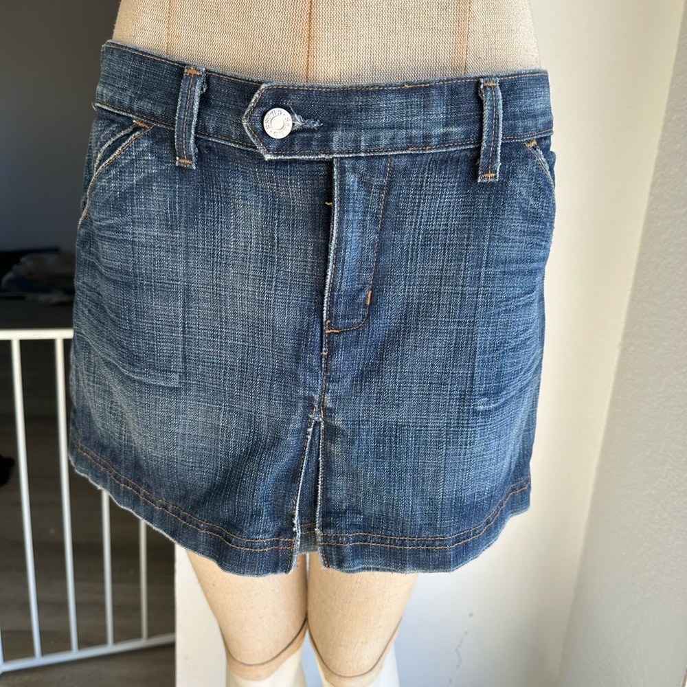 Vintage Marciano denim skirt